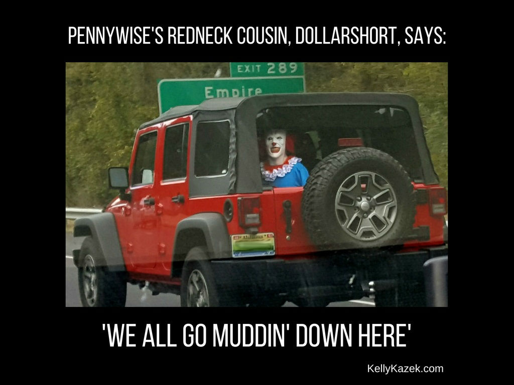 We all go muddin' down here