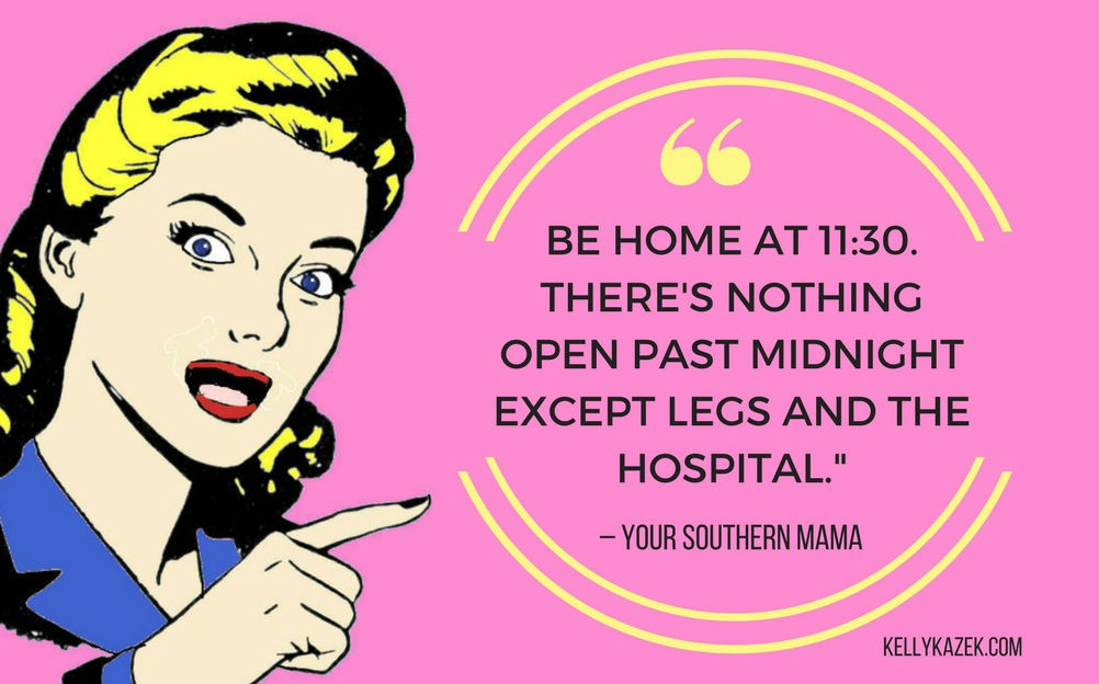 southern mama advice