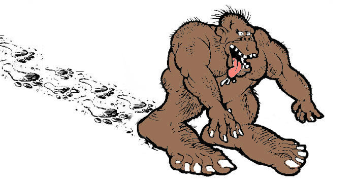 bigfoot clip art library 3