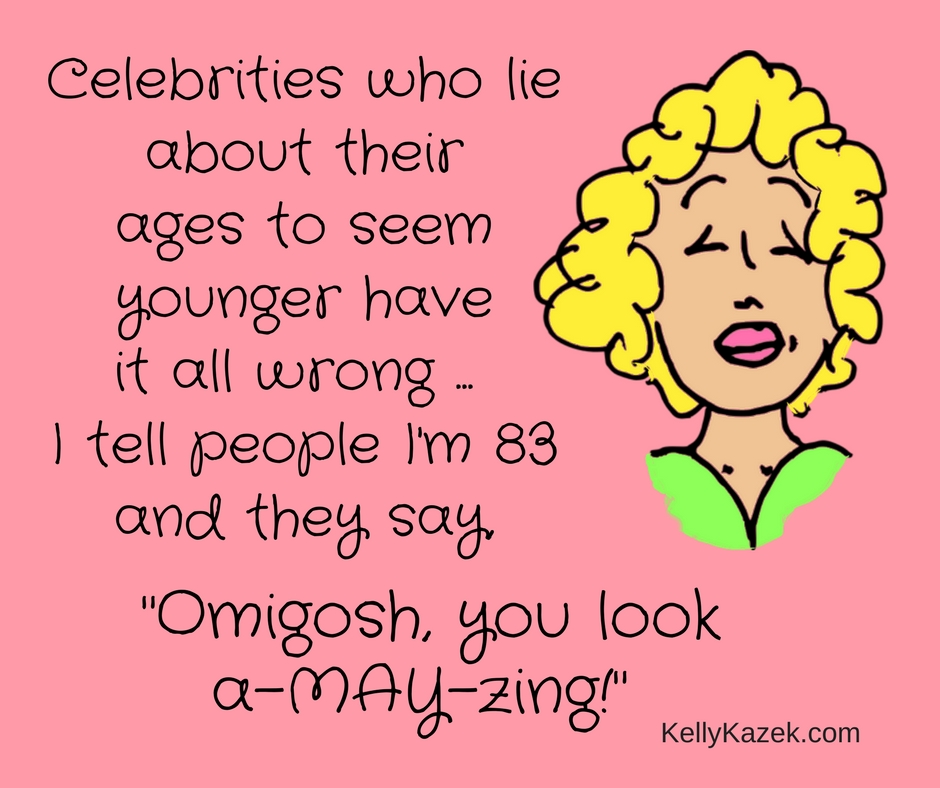 Celebrities who lie about their ages have it all wrong (2)