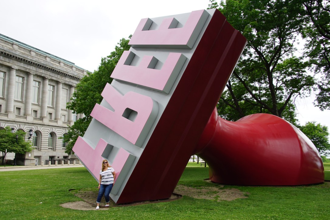 World's Largest Rubber Stamp Cleveland Ohio